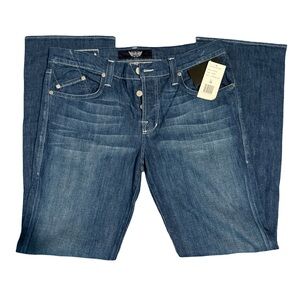 Rock & Republic Men's Dark Blue Straight Jeans